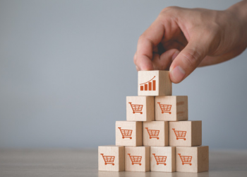 cubos com desenhos de vendas