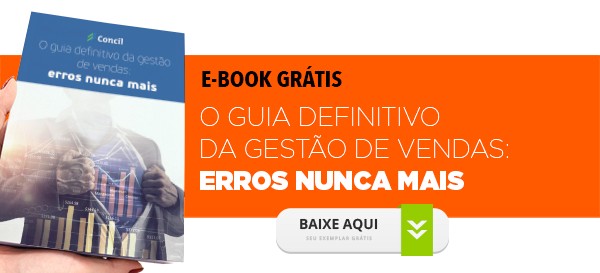 Como gerenciar vendas e evitar os erros mais comuns, que comprometem seus resultados? A Concil explica neste e-book! Baixe o seu grátis.